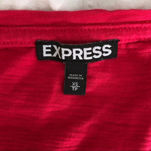 Express Red Dress - Picture 6 of 7